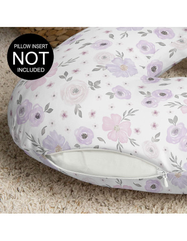 Funda de Almohada de Lactancia Sweet Jojo Designs Floral 63.5x43.8cm