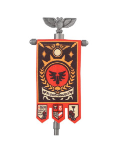 Paquete de Banderas de Batalla Medieval Sci-Fi 5 Piezas 2