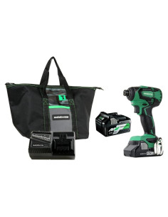 Destornillador de Impacto Inalámbrico Metabo HPT WH18DBFL2T 18V