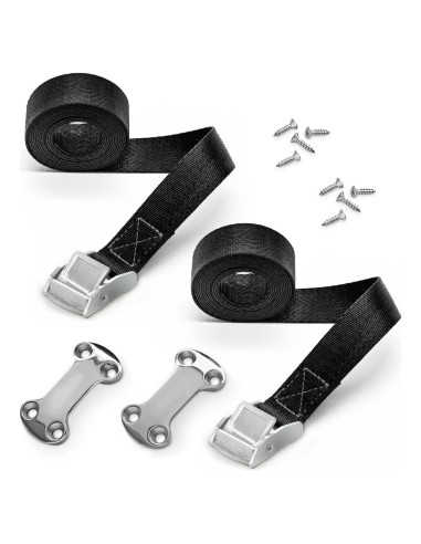 Kit de Sujeción para Enfriadores ALIENSX TD841 - 2 Correas Nylon