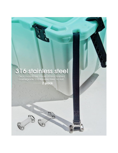 Kit de Sujeción para Enfriadores ALIENSX TD841 - 2 Correas Nylon