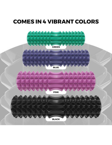 Rodillo de Espuma Vibrante Nordic Lifting 5 Velocidades 42cm