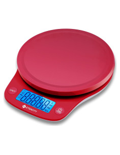 Balanza de Cocina Digital Etekcity 5kg Rojo Alta Precisión
