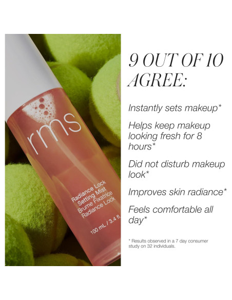 RMS Beauty Radiance Lock Spray Fijador de Maquillaje 59 ml