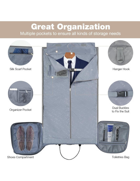 Bolsa de Ropa con Ruedas BP-684014 Verde Militar Mediana