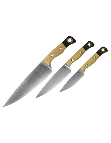 Juego de cuchillos de 3 piezas Benchmade Richlite Maple Valley