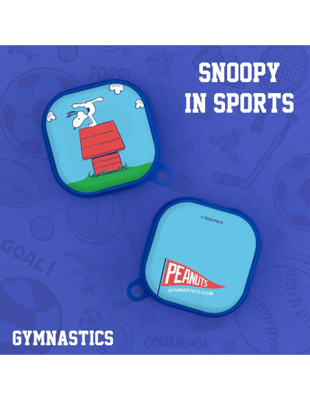 Funda HDX Peanuts Gimnasia para Samsung Galaxy Buds Pro/Live