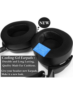 Almohadillas de Gel para Auriculares Gaming SteelSeries Arctis 2