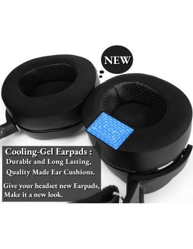 Almohadillas de Gel para Auriculares Gaming SteelSeries Arctis