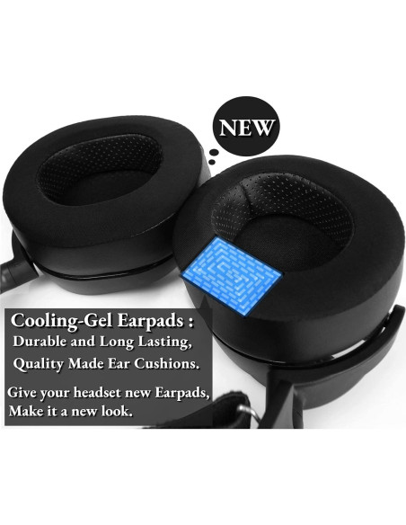 Almohadillas de Gel para Auriculares Gaming SteelSeries Arctis