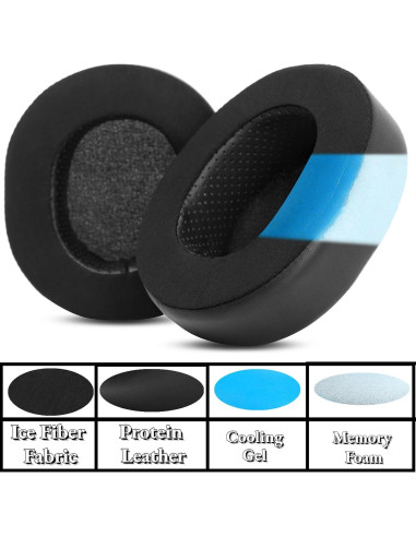 Almohadillas de Gel para Auriculares Gaming SteelSeries Arctis