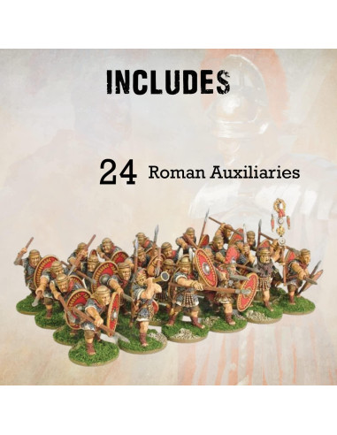 Miniaturas Auxiliares Romanos Imperiales 28mm Warlord Games