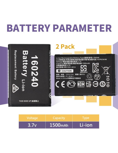 Batería de Reemplazo Steelseries Arctis Pro 160240 - 1500mAh