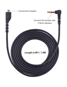 Cable de Reemplazo 3.5mm Saipomor para Auriculares Arctis 2