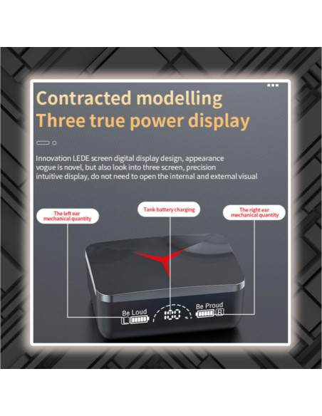 Auriculares Inalámbricos M90 PRO TWS con Cancelación de Ruido