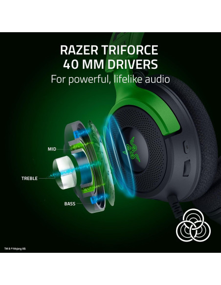 Auriculares Razer Kraken V4 X Edición Minecraft USB 40mm