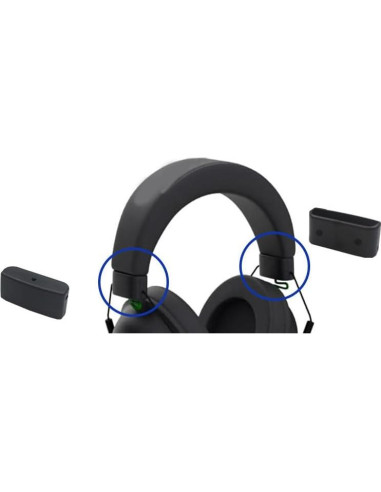 Cierre de hebilla para diadema Razer Blackshark V2 Negro