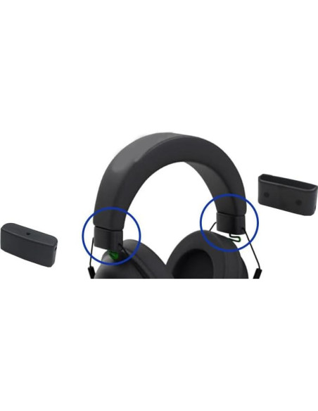 Cierre de hebilla para diadema Razer Blackshark V2 Negro