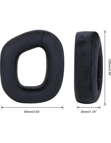 Almohadillas de Reemplazo SINOWO para Corsair HS80 Max/USB/RGB