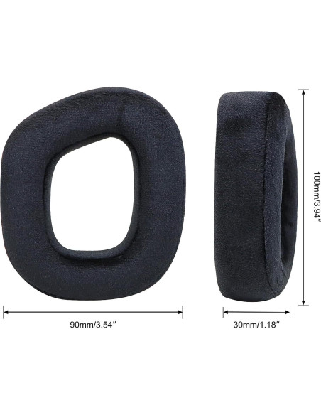 Almohadillas de Reemplazo SINOWO para Corsair HS80 Max/USB/RGB