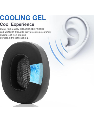 Almohadillas de Gel Refrigerante Miruchertter para JBL Live 500BT