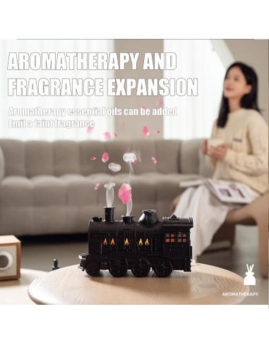 Difusor de Aceites Esenciales SIMOHOT 300ml con Control Remoto