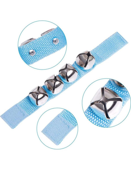 Campanas de Tobillo POPLAY 12 PCS para Niños y Adultos
