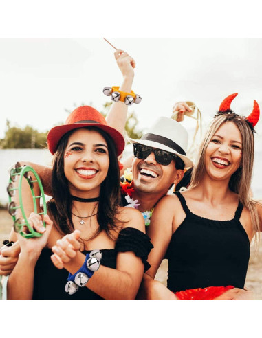 Campanas de Tobillo POPLAY 12 PCS para Niños y Adultos