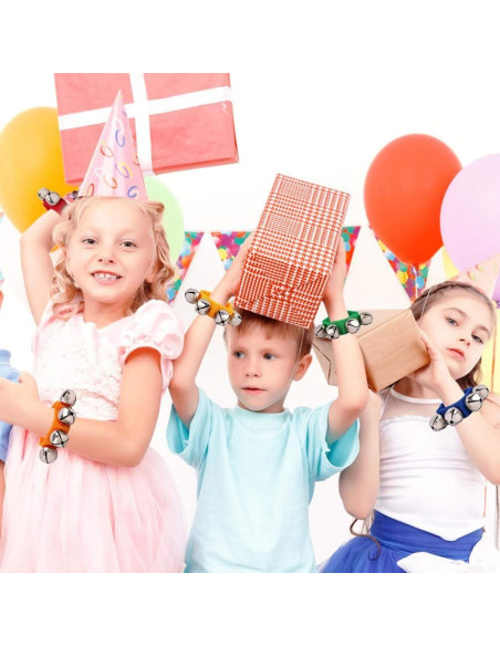 Campanas de Tobillo POPLAY 12 PCS para Niños y Adultos