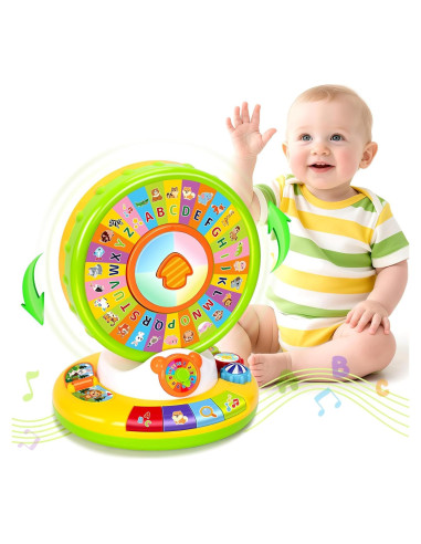 Juguete Musical Educativo Duchong Verde para Niños 1-3 Años