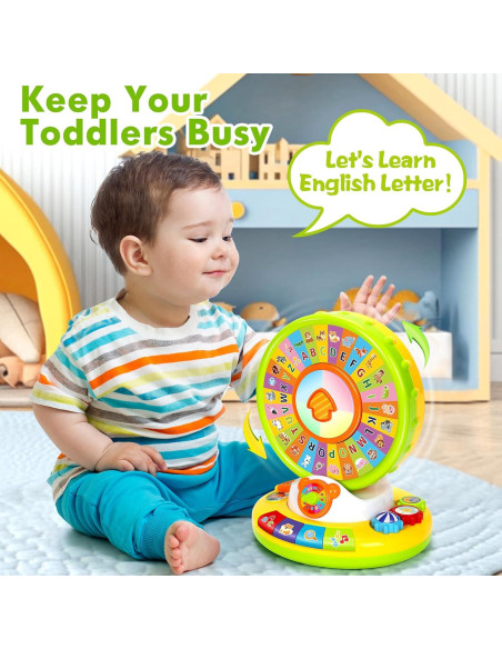 Juguete Musical Educativo Duchong Verde para Niños 1-3 Años