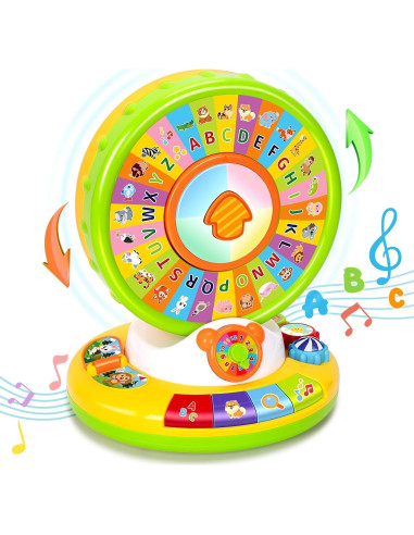 Juguete Musical Educativo Duchong Verde para Niños 1-3 Años