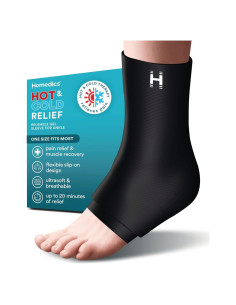 Manga de Tobillo de Gel Caliente y Frío Homedics 24.5x10 cm