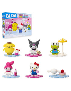 Minifiguras Hello Kitty y Amigos Paquete 6 Piezas - Jazwares