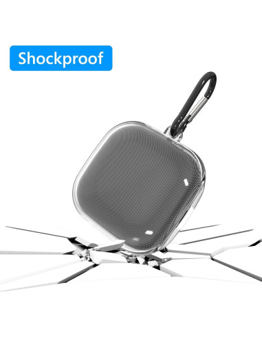 Funda TPU Geekria para Samsung Galaxy Buds Live/Pro - Transparente