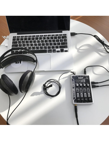 Mezclador Compacto Just M Maker Hart 4 Canales USB 24-bit