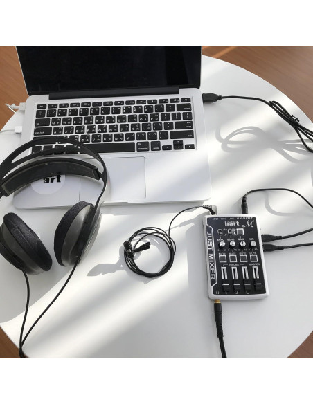 Mezclador Compacto Just M Maker Hart 4 Canales USB 24-bit