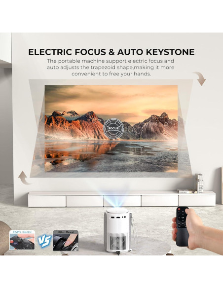 Mini Proyector Portátil ONOAYO AY2PRO 550 ANSI WiFi Bluetooth Mini Proyector Portátil ONOAYO AY2PRO 550 ANSI WiFi Bluetooth