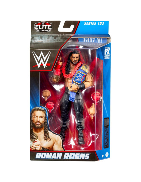 Figura de Acción Mattel WWE Roman Reigns Elite 15.24 cm