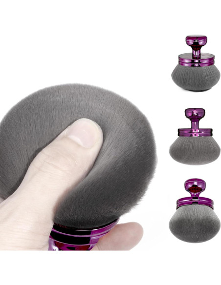 Brocha de Maquillaje Corporal Kabuki BABYSHEEP 8.13 cm Morado Brocha de Maquillaje Corporal Kabuki BABYSHEEP 8.13 cm Morado