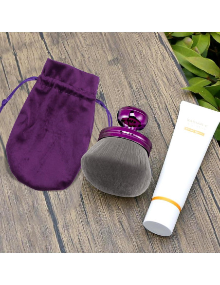 Brocha de Maquillaje Corporal Kabuki BABYSHEEP 8.13 cm Morado Brocha de Maquillaje Corporal Kabuki BABYSHEEP 8.13 cm Morado