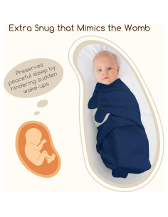 Sacos de Sueño PHF Algodón 100% para Recién Nacidos 0-3 Meses 2