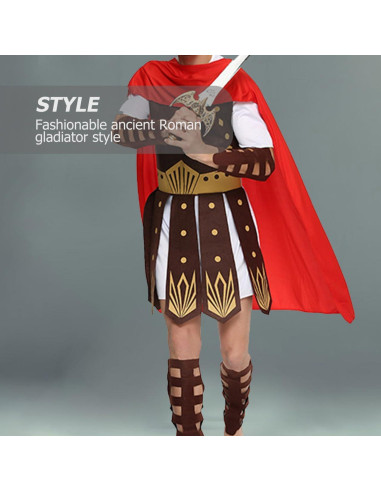 Disfraz de Gladiador Romano WRITWAA para Halloween Adultos