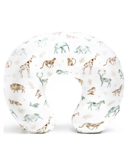 Funda de Almohada de Lactancia GRSSDER Animales Suave 58.4x50.8cm