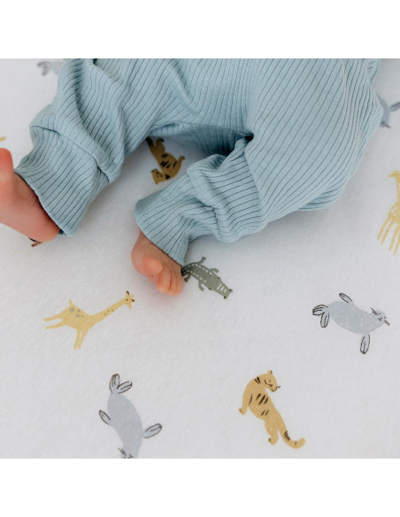 Sábanas para Cuna Mini Dreamology 100% Algodón 2-Pack Azul