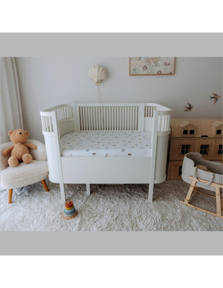 Sábanas para Cuna Mini Dreamology 100% Algodón 2-Pack Azul