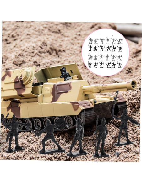 Milisten 60 Figuras de Soldados Antiguos Detalles Realistas