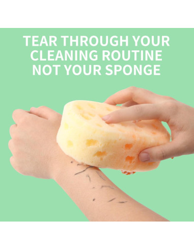 Esponjas de Ducha Exfoliantes 3 Pcs Masaje Relajante Loofah