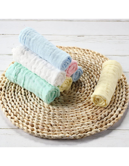 Paños de Muselina Chumia 30 Pcs Algodón 30x30 cm Bebés Paños de Muselina Chumia 30 Pcs Algodón 30x30 cm Bebés