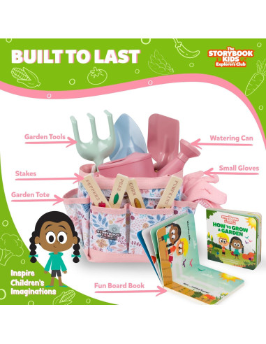 Kit de Herramientas de Jardín para Niños - El Club de Exploradores